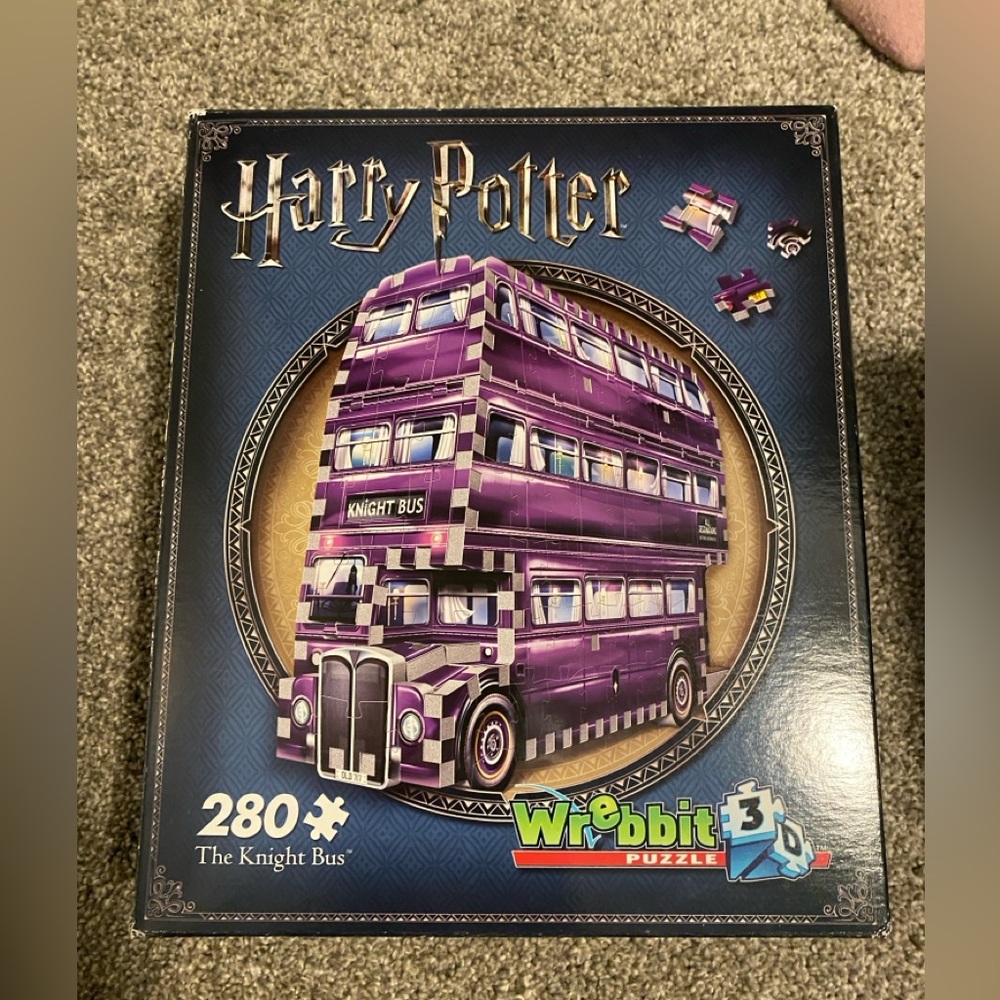 Harry Potter Knight Bus 3D Puzzle